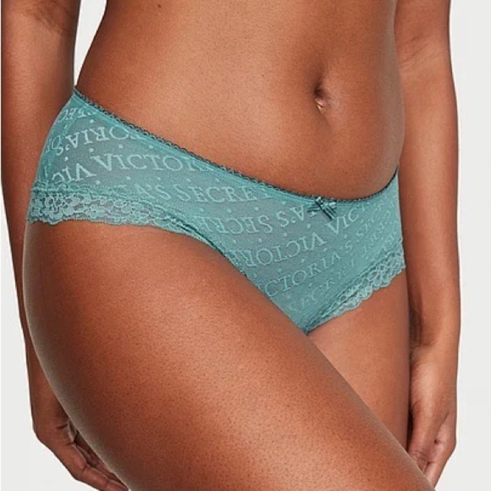 Victoria’s Secret Lacie Cheeky Panty French Sage XS NEW